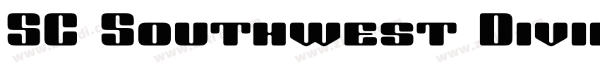 SC Southwest Divider字体转换